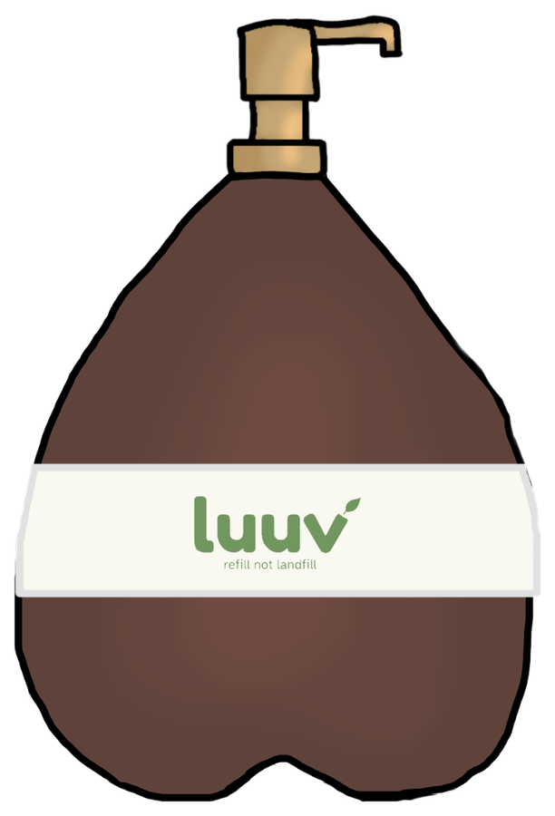 luuv Hand Wash, a refillable pump bottle
